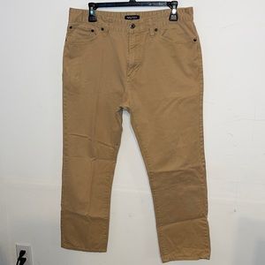 Nautica men’s dark khaki jeans